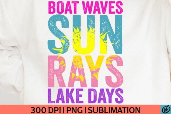 Download Boat Waves Sun Rays Lake Days PNG - Day Collection