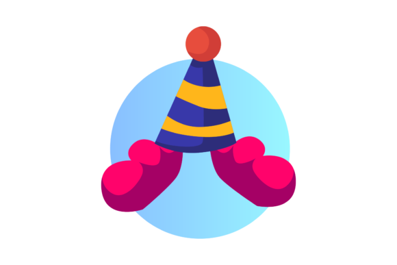 Download Clown Birthday Hat - Day Collection