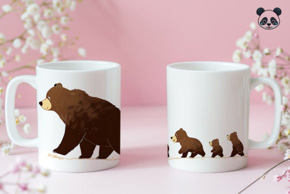 Download Papa Bear &amp; Sons Father's Day Mug Wrap - Day Collection