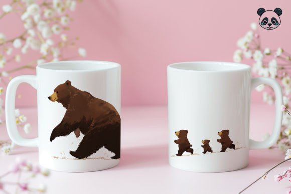 Download Papa Bear &amp; Sons Father's Day Mug Wrap - Day Collection