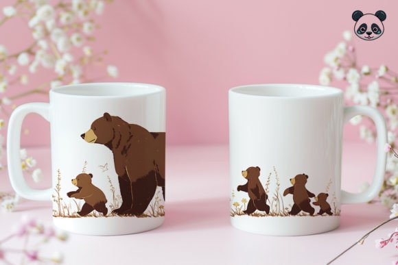 Download Papa Bear &amp; Sons Father's Day Mug Wrap - Day Collection