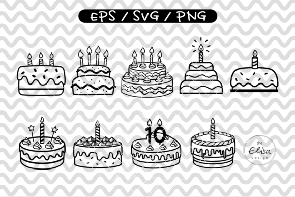 Download Birthday Cake Svg Bundle - Day Collection